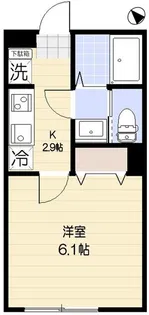エクセラン北浦和【4階】の間取り