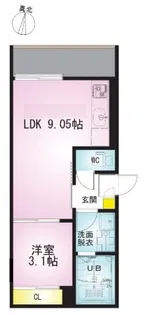REGALEST蓮田【3階】の間取り