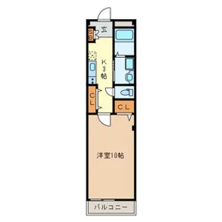 エスタシオ【2階】の間取り