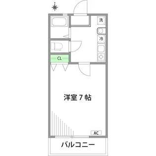 サンライズ宮町【1階】の間取り