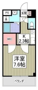 ルミエール岸町【2階】の間取り