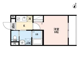 robot home 土呂町【1階】の間取り