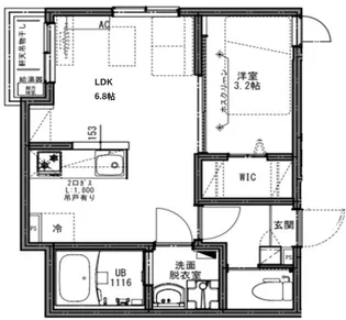 KEIAI RESIDENCE 上尾Ⅱ【2階】の間取り