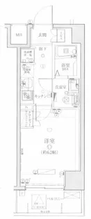 リヴシティ武蔵浦和【5階】の間取り
