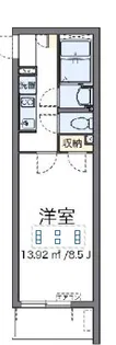 クレイノグラマット【1階】の間取り