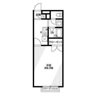 アムール AK【1階】の間取り