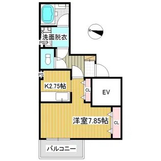 三橋−MSK【1階】の間取り