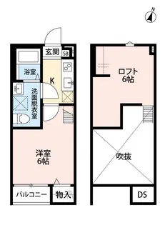 CLOVER(クローバー)【1階】の間取り