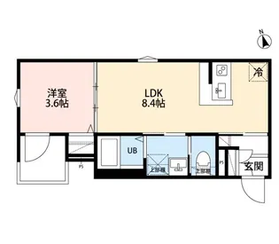 robot home 宮原町【2階】の間取り