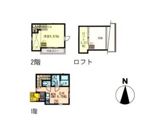 ピュアーサインⅡ【2階】の間取り