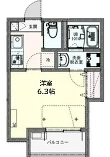 KLEIS春日部【3階】の間取り