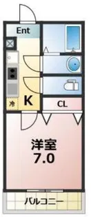 リバーブ西大宮【1階】の間取り