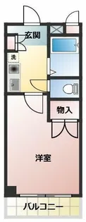 メゾン・ボヤージⅡ【1階】の間取り