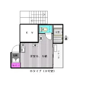 エルパルシオ【4階】の間取り