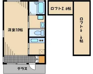 トライヅコート【2階】の間取り