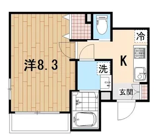 RIS参番館 【1階】の間取り