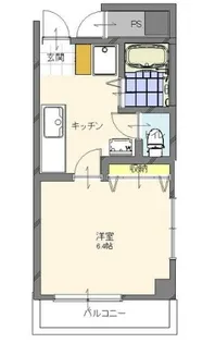 ラビエール常磐【2階】の間取り