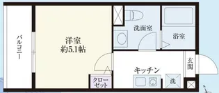 チェルシークロイスターズ【1階】の間取り