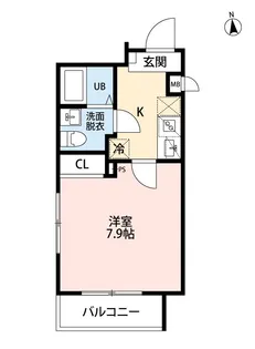 東大宮ガーデン【2階】の間取り