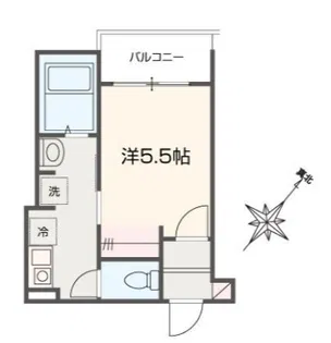 MELLAS久喜【1階】の間取り