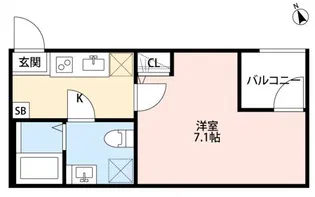 グランツ【3階】の間取り