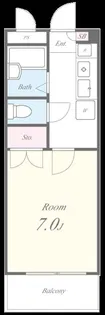 スワーラ文蔵【2階】の間取り