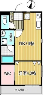大宮パークハイツ【1階】の間取り