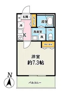 (仮称)キャメル所沢寿町【2階】の間取り