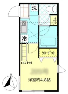 コルモ板橋【2階】の間取り