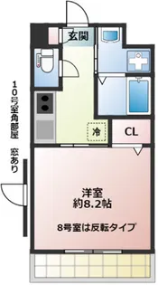 プロスペリタ大宮S【1階】の間取り