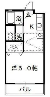 ラトゥール諏訪坂【2階】の間取り