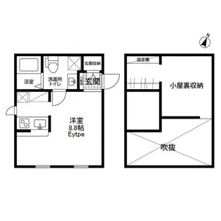 le ciel【2階】の間取り