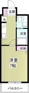 CROSS COURT NAMIKI【2階】の間取り