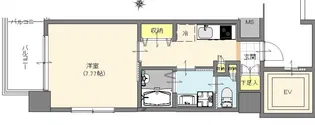 ラビエール大宮【6階】の間取り