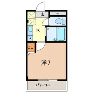 JC PARKみずほ台【2階】の間取り