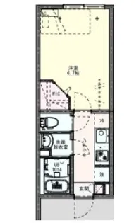 KLEIS東大宮【2階】の間取り