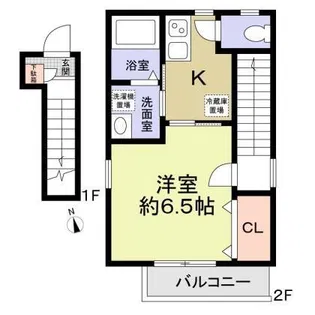 Act Villa【1階】の間取り
