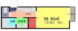 アークプレイス東大宮【1階】の間取り