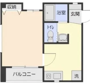 ラ・カーサ・ドマーニ【2階】の間取り