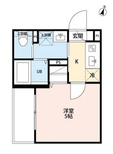 ティファナ蕨【1階】の間取り