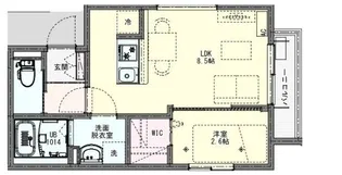 KLEISせんげん台【3階】の間取り