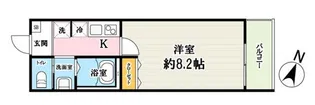 カフーティーダ西大宮【3階】の間取り