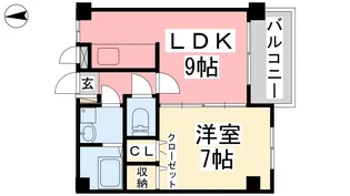 大進第五ハイツ【210号室】の間取り