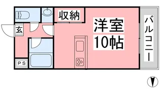 エスペランサ土居田【302号室】の間取り