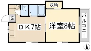 グリーンハイム【5階】の間取り