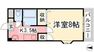 ダイヤモンドベイ余戸2【512号室】の間取り