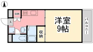 エンブレム山越【5階】の間取り