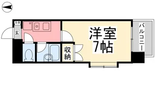 フェニックス南江戸【5階】の間取り