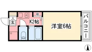 メゾン・ド・メシュー【419号室】の間取り