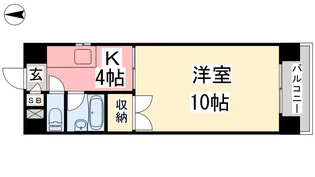 サニーコート本町【3階】の間取り